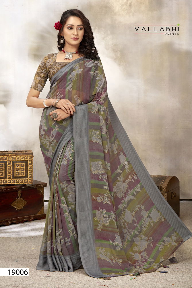 Western Vol 2 By Vallabhi Georgette Daily Wear Saree Suppliers In India